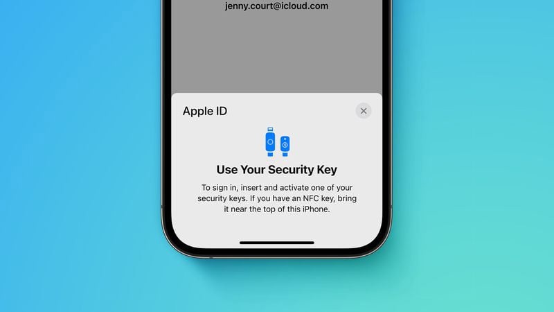 临澧苹果手机维修分享iOS 16.3 新增的 Apple ID 的安全密钥有什么功能 